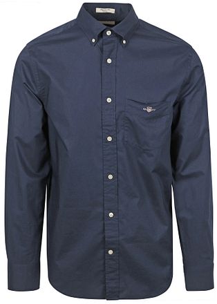 Gant Casual Shirt Poplin Navy