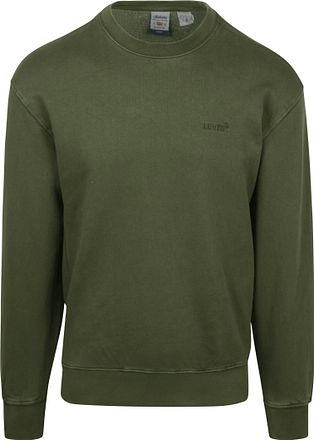 Levi's Tröja Authentic Logo Olivgrön