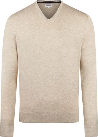 McGregor Pullover Merino Wool V-Neck Sand