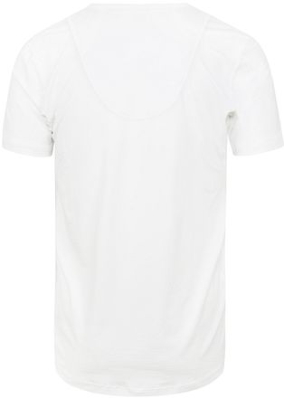 Mey Dry Cotton V-hals T-skjorte Hvit