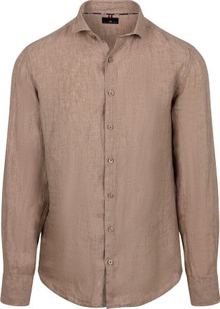 State Of Art Skjorta Linne Beige