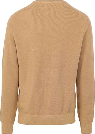 Tommy Hilfiger Strukturerad Tröja Brun