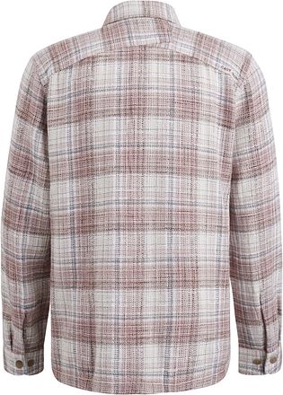 Cast Iron Overshirt Checks Pink