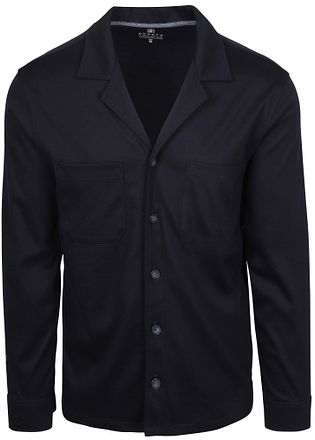 Desoto Skjortejakke Jersey Marineblå