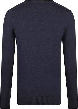 McGregor Trui Merino Blend V-Hals Navy