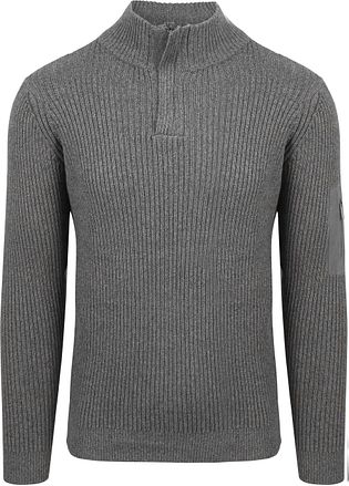 Suitable Mou Half Zip Pullover Anthracite
