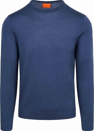 Suitable Pull Laine Mérinos Bleu Royal