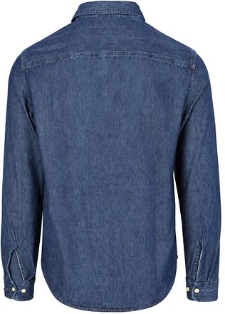 Barbour International Dufton Hemd Chambray Indigo