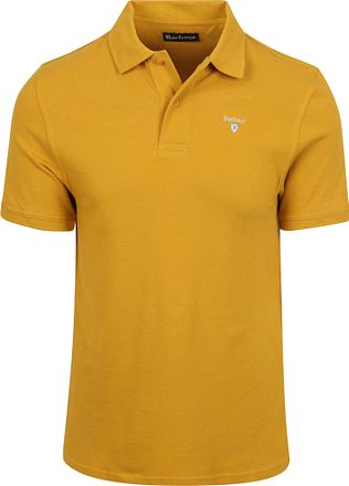 Barbour Polo Piqué Jaune Ochre