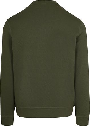 BOSS Sweater Westart Donkergroen