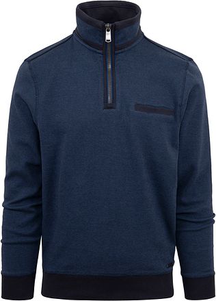 CASAMODA Halfzip Sweater Blue