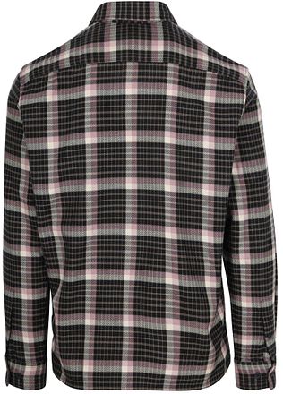 Marc O'Polo Shirt Checks Navy Mauve