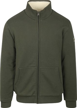 Steppin' Out Cardigan Teddy Green