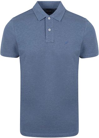 Suitable Mang Poloshirt Blauw