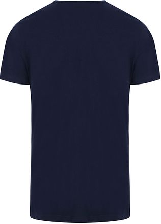 Suitable Ota t-shirt med rundhals marinblå 2-pack