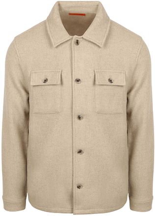 Suitable Overshirt Wool Blend Beige