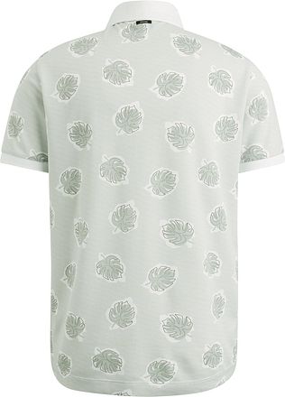 Vanguard Piqué Polo Mønster Lysgrønn