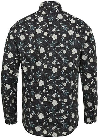 Vanguard Skjorta Blommor Svart