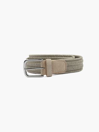 Profuomo Ceinture tissée Waxed Khaki