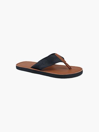 Klapki Tommy Hilfiger w kolorze granatowym