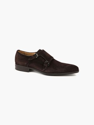 Giorgio Chaussures Amalfi Double Boucle Daim Marron
