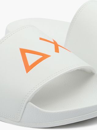 Sun68 Hjemmesko med Logo i Hvid