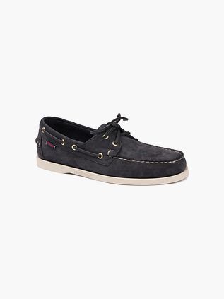Buty żeglarskie Sebago Docksides Portland w kolorze granatowym