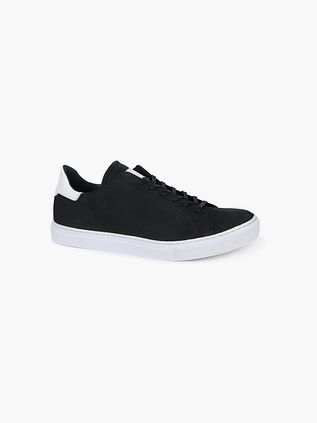 Suitable Nubuck Seron Sneakersy granatowe