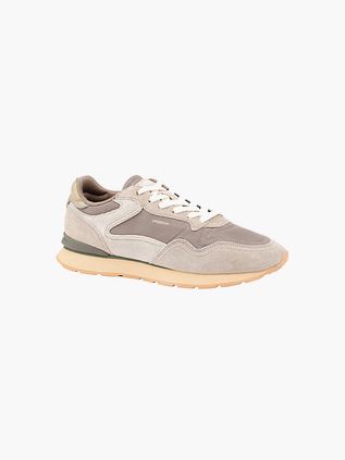 Hoff Sneaker City Retro Khaki-Wildleder