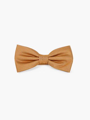 Bow Tie Silk Gold 12