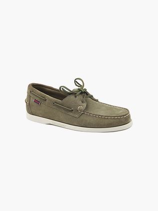 Buty żeglarskie Sebago Portland zielone