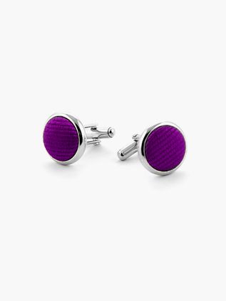 Gemelos de seda berenjena F28
