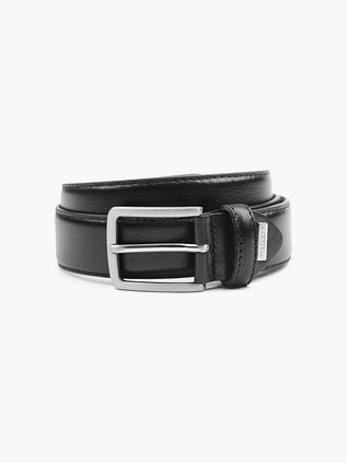 Profuomo Ledergürtel Schwarz