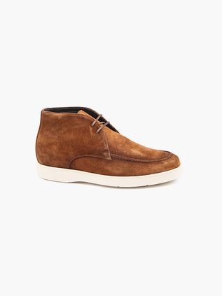 Scarpa Giorgio Boy in suede marrone