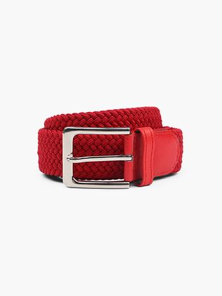 Woven Belt Red