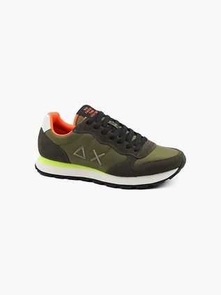 Sneakersy Sun68 Tom Fluo w kolorze oliwkowym