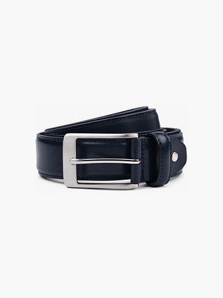Suitable Riem Leer Navy