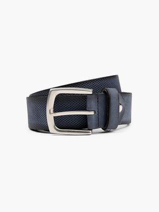 Suitable Riem Leer Blauw