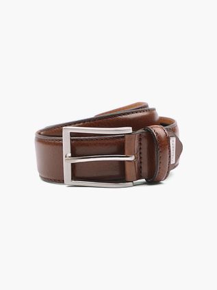 Profuomo Belt Calf Leather Brown
