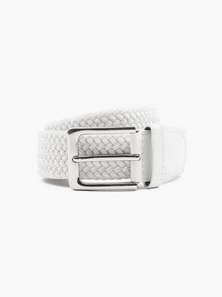 Suitable Braided Belt White
