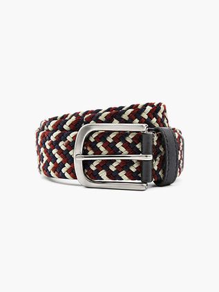 Steppin' Out Geweven Riem Multicolour Navy