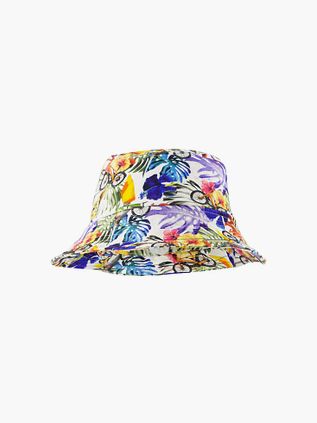 R2 Amsterdam Bucket Hat Print Multicolour