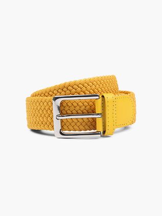 Suitable Braided Belt Yellow