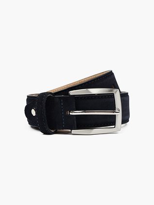 Suitable Ceinture Daim Marine