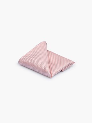 Suitable Silk Pocket Square Pink