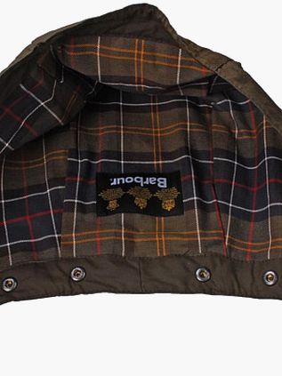Barbour Hood Beaufort Donkergroen