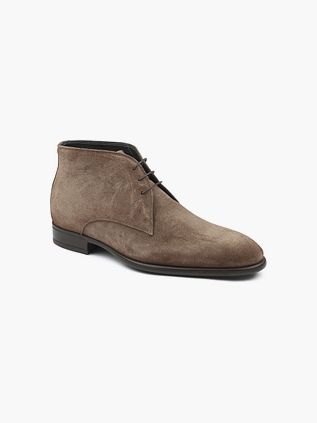 Giorgio Boy Zapatos De Cordones Ante Taupe