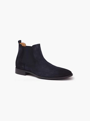 Suitable Chelsea Boot Daim Bleu Marine