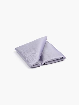Suitable Silk Pocket Square Lilac
