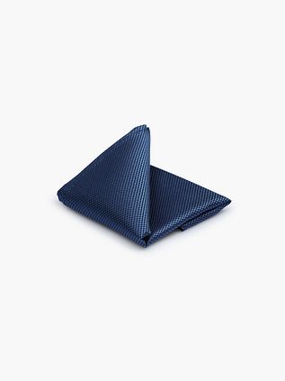 Jedwabna poszetka Suitable w kolorze denim blue